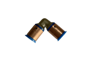 20mm PEX Copper Crimp Elbow SDR7.4 WaterMark Approved Lead Free Brass