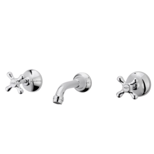 Bath Set Tap | WaterMark | Jumper Valve | Chrome