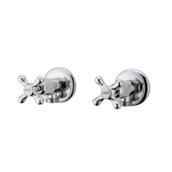 Washing Machine Tap Set | WaterMark | Lead Free | 1/4 Turn | Ceramic Cartridge