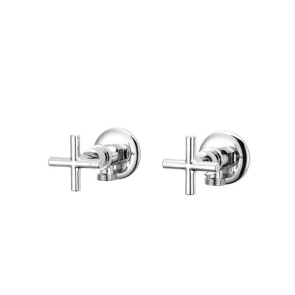 Bellino Washing Machine Set Chrome Jumper Valve WaterMark Lead Free