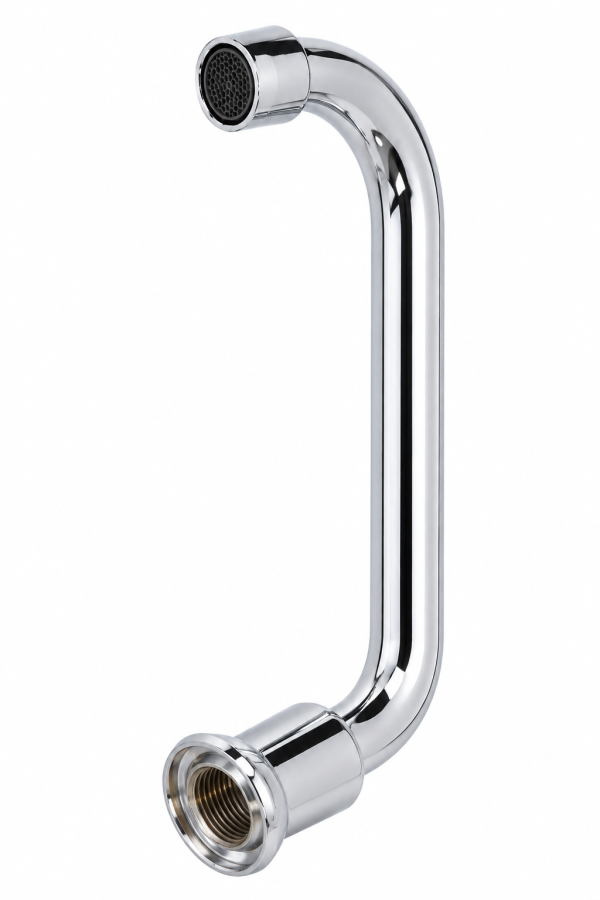 Hob Sink Spout 180mm Swivel Chrome | WaterMark | Lead Free | WELS 4 Star - Image 5