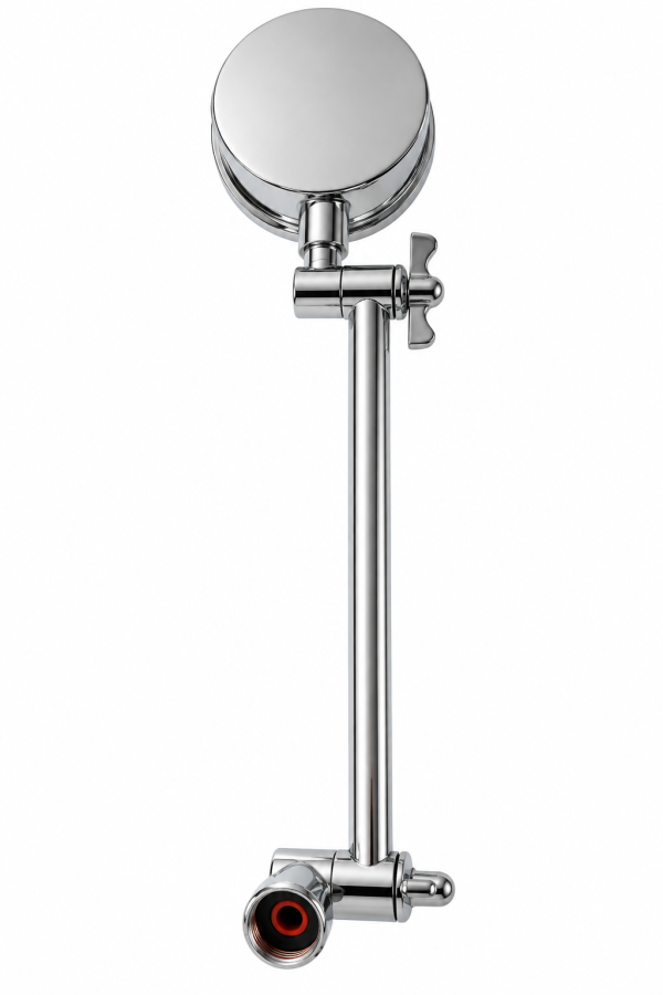 Adjustable Shower Arm and Rose Chrome WaterMark - Image 4