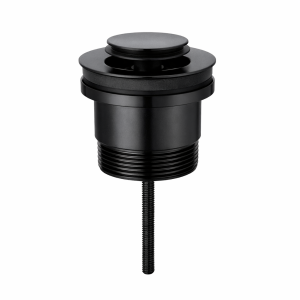 40mm x 50mm Pop Up Plug and Waste Matte Black Basin Waste
