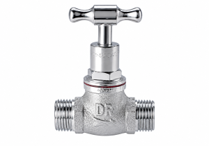 15mm Lead Free Brass Stop Cock 1/2" BSP Male Chrome WaterMark