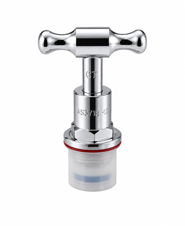15mm T-Head Top Assembly Chrome | Lead Free WaterMark
