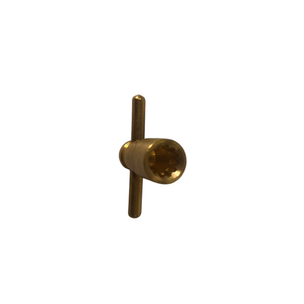 15mm Brass Vandal Proof Hose Cock | Loose Key 1/2" - Image 3
