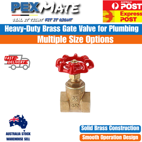 100mm Gate Valve (4") Untested Brass - Image 2