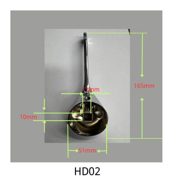 Mixer Lever Handle 40mm | Extended Reach 150mm | Chrome | Replacement - Image 2