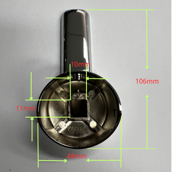 Mixer Handle 35mm | Chrome | Replacement Tap Handle - Image 2