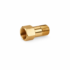 15mm x 65mm M/F Extension Piece 1/2" x 2 1/2" Lead Free Brass | WaterMark Approved