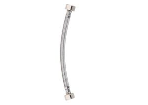 1/2" F/F 150mm Flexible Water Hose – 8mm PEX Core Stainless Steel