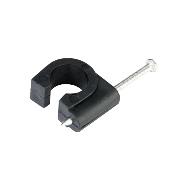 DN16 Open Clip for PEX Pipe | Masonry Nail Clip (100 Pack)
