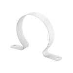 SADDLE CLIP FOR DWV PIPE POWDER COATED