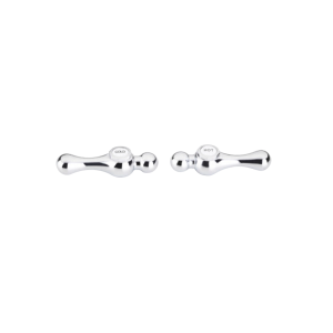 Lever Tap Handles and Buttons | Chrome | Replacement Set