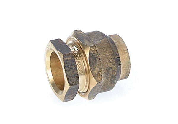 LF 20mm FL x 15mm FL Reducing Flared Union (3/4" x 1/2") WaterMark Lead Free