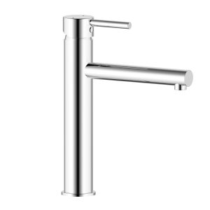 Bellino Tower Basin Mixer Tap Straight Outlet WELS 4 Star WaterMark Lead Free