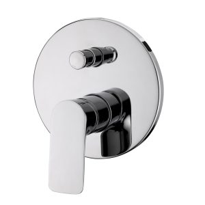 Shower Diverter Mixer | WaterMark | Round Wall Mixer Tap