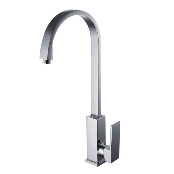 Gooseneck Kitchen Mixer Tap | WaterMark | Lead Free | WELS 4 Star