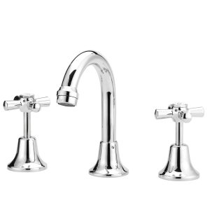 Anti Vandal Basin Tap Set Australia – Swivel Spout, WaterMark Approved, Lead Free, WELS 4 Star