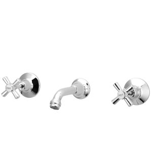 Anti Vandal Bath Tap Set – WaterMark Approved, Lead Free