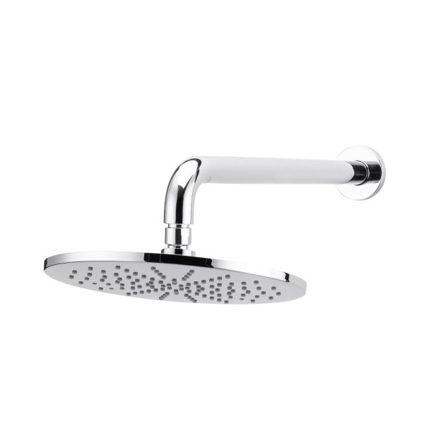 Wall Shower Arm and Rose 400mm | 225mm Shower Head | WaterMark | WELS 3 Star