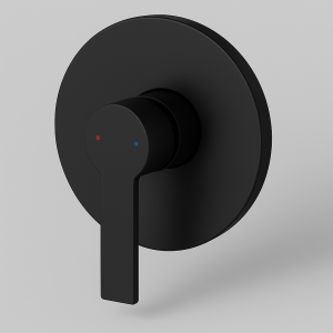 Matte Black Shower Mixer | WaterMark | Wall Mounted Mixer