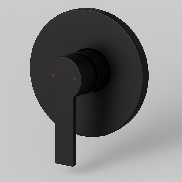 Matte Black Shower Mixer | WaterMark | Wall Mounted Mixer