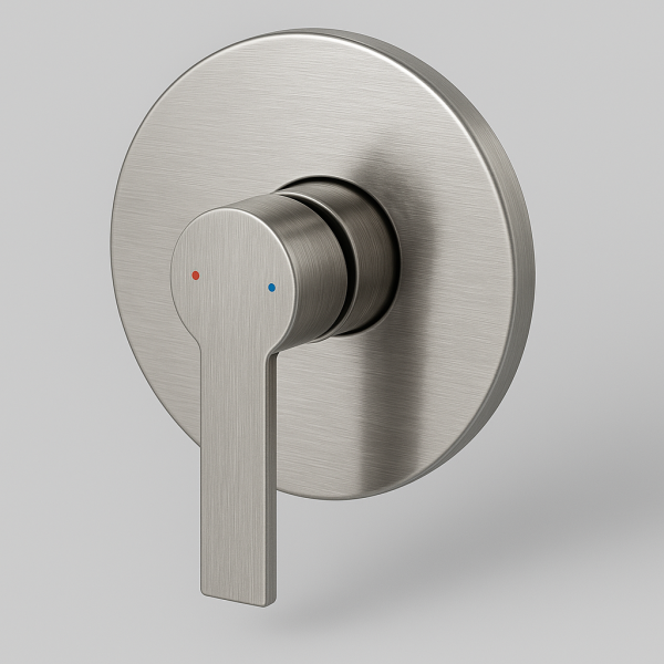 Brushed Nickel Shower Mixer | WaterMark | Wall Mounted Mixer