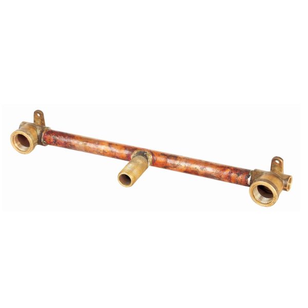 200mm Copper Right Angle Sink Breech WaterMark Lead Free