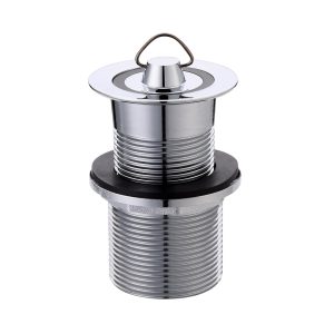 32mm x 80mm Plug and Waste Chrome Plated Basin Waste