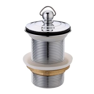 40mm Plug and Waste With Overflow Chrome Plated WaterMark Basin Waste