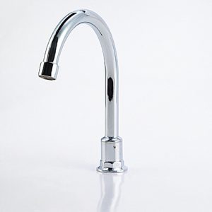Gooseneck Hob Sink Spout 150mm x 225mm Swivel Chrome | WaterMark | Lead Free