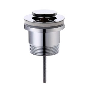 40mm x 50mm Pop Up Plug and Waste WaterMark Chrome Basin Waste