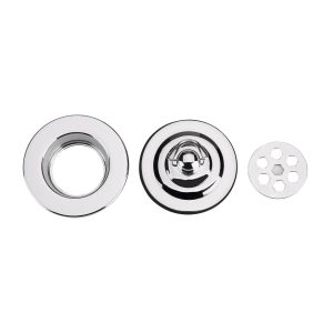 40mm Waste Repair Insert Chrome Plated Basin Waste Repair Kit