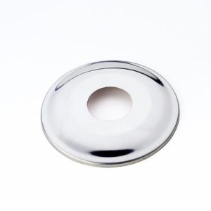 15mm (1/2") BSP 10mm Rise Stainless Steel Cover Plate #1 (10 Pack)