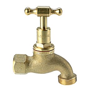 20mm Female Hose Cock 20x25mm Brass Garden Tap WaterMark Lead Free