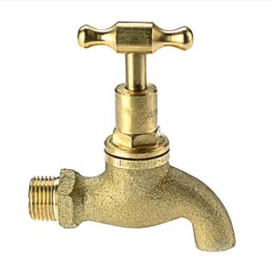 15mm Brass Bib Cock 1/2" Lead Free WaterMark Garden Tap