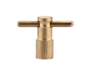 15mm Brass Vandal Proof Hose Cock | Loose Key 1/2"