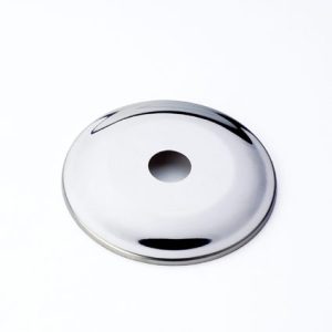 DN15 Copper Pipe Flat Stainless Steel Cover Plate #0 (10 Pack)