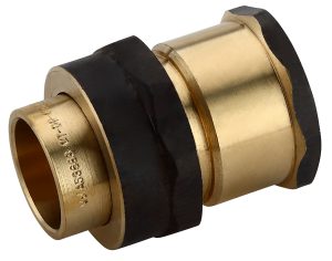 50mm OD x 50mm FI Female Union Connector Brass (2" OD x 2" FI) | WaterMark Approved