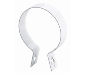 Bolted Clip for PVC Pipe DN80 20 Pack Powder Coated Metal Clamp