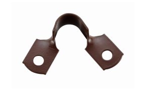 DN15 Side Saddle Clip for Copper Pipe 1/2" Brown Pipe Support Clip (100 Pack)