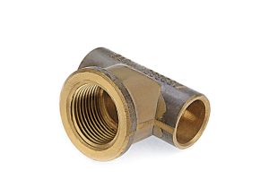 20mm OD x 20mm OD x 20mm FI Brass Tee (3/4" OD x 3/4" OD x 3/4" FI) WaterMark Approved