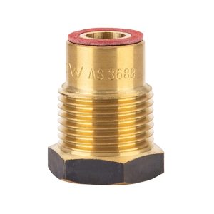 Recess Body Plug 5/8 Brass WaterMark Lead Free
