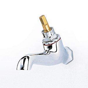 15mm Female Bib Cock (1/2") – Unstyled WaterMark Approved Lead Free Tap WELS 3 Star