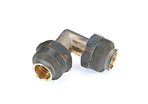 LF 15mm FL x 20mm FL Reducing Flared Elbow (1/2" FL x 3/4" FL) WaterMark Lead Free