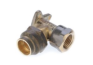 LF 20mm FL x 20mm FI Female Flared Elbow Lugged (3/4" FL x 3/4" FI) WaterMark Lead Free