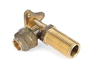 LF 15mm FL x 15mm MI Male Flared Elbow Lugged (1/2" FL x 1/2" MI) WaterMark Lead Free