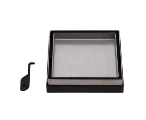 127mm x 100mm Floor Drain Tile Insert Stainless Steel Bathroom Shower Drain
