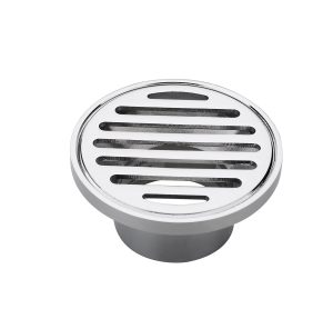 Round Floor Grate Tapered 80mm x 50mm Chrome WaterMark